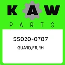 55020-0787 Kawasaki Guard,fr,rh 550200787, New Genuine Oem Part. Fixed Price $246.68.
