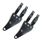 Black 35MM Turn Signal Clamps Headlight Mount Bracket Fork Ear Chopper Cafe Race. Fixed Price $23.24.