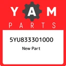 5YU-83330-10-00 Yamaha Rear Flasher Light Assy 5YU833301000, New Genuine Oem P. Fixed Price $94.81.