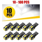 10-100X 194 168 T10 Led Interior Bulbs Light Map License Marker Side White 6B. Fixed Price $72.59.