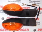 2002-2008 Ducati Monster Front Pair Turn Signal Eu Spec 53040073A + 53040083A. Fixed Price $49.95.