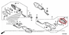 New Oem Honda Right Turn Signal Lens. Fixed Price $29.95.