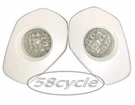 2003-2005 Yamaha YZF-R6 Greggs Custom Signals White Fluted Front Lights. Fixed Price $98.95.