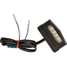 Harddrive 3D License Plate Lights 5 Led Black L12-6024ABE. Fixed Price $38.20.