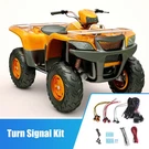 1 Set Turn Signal Universal Dirt Bike Street Legal Kit For Polaris Golf Cart. Fixed Price $60.19.
