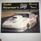 Todd Hoerners Coor Light And The Silver Bullet Racing Poster Card 8X10. Fixed Price $10.00.