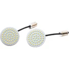 Letric Lighting Co. Bullet Style Turn Signal Inserts Amber, 1156 LLC-B6A. Fixed Price $56.82.