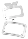 Chrome Curved License Plate Bracket For 10-21 Harley Touring 67900008 13124. Fixed Price $84.75.