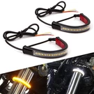 Amber White Led Fork Turn Signal Indicators Blinkers Light Strips Motor. Fixed Price $11.39.
