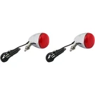 Custom Dynamics Probeam Universal Turn Signals Chrome/red Pb-unv-rts-r-c. Fixed Price $199.95.
