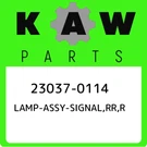 23037-0114 Kawasaki Lamp-assy-signal,rr,r 230370114, New Genuine Oem Part. Fixed Price $94.19.
