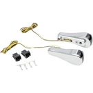 Alloy Art Front Signal Lights With Clear Lens/amber Leds Chrome RGFS1-1. Fixed Price $234.28.