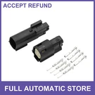 4 Pin Headlight Waterproof Connector Plug 1 Set Custom For Harley-davidson Black. Fixed Price $14.49.