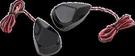 Black Led Turn Signal Assembly Red Light Lens Electra Glide Police 00-18. Fixed Price $119.82.