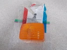 Nos Oem Harley Davidson Fairing Lens Amber Flh 11-77 58214-75. Fixed Price $21.24.