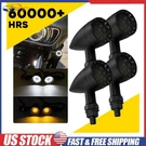 Universal 4PCS Motorcycle Led Turn Signal Indicator Blinker Amber Lights Durable. Fixed Price $35.99.