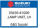 Suzuki Oem Part 35630-41G00 Lamp Unit, Lh. Fixed Price $41.45.