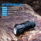 Trustfire MT10 1000LUMEN Bright Rechargeable Edc Flashlight Magnet Torch. Fixed Price $27.87.
