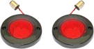 Custom Dynamics Led Flat Turn Signals Black Red Lens PB-FB-R-1156BR. Fixed Price $160.45.