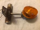 Vintage Motorcycle Turn Signal Assembly Stanley Lens EY61445 W/ Mount. Fixed Price $12.80.