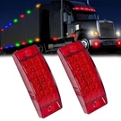 2PCS 5.8" 21-LED Side Marker Lights 3-IN-1 Sequential Turn Signal, Red. Fixed Price $27.26.