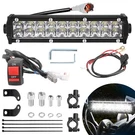 Motorcycle Led Bar & On-off Switch Headlight Kit For CRF110 CRF250F Klx.... Fixed Price $95.81.