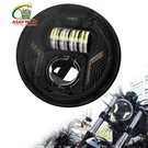 Sinliru 7INCH Round Headligt 7" Motorcycle White Drl Amber Turn Signal. Fixed Price $76.50.