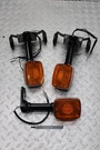 1983 Suzuki GS1100ES Front Turn Signals W/ Right Rear 35601-49511. Fixed Price $199.99.