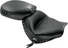 Mustang Black Studded Wide Touring 2PC Seat Conchos Honda VTX1300C 2004-2009. Fixed Price $666.00.