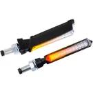 Puig Thin Led Turn Signals - Black / Clear 9624NCL77. Fixed Price $111.77.
