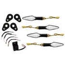 Tusk Led Turn Signal Kit Style 1 Drl/standard Black Adapter Plate For Yamaha. Fixed Price $94.93.