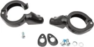 Drag Specialties 49MM Black Turn Signal Mounts 2020-1272. Fixed Price $98.44.