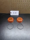 Yamaha 1980 1981 XJ650 Maxim Turn Signal Lens Set With Seals 4H7-83312-00-00. Fixed Price $20.00.