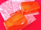 Genuine Honda CBX1000 GL1100 CB750K Front Turn Signal Lens Set 2PCS. Fixed Price $135.00.
