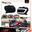 For 01-17 Honda Goldwing 1800 F6B Smoked Front White Drl Amber Led Signal Lights. Fixed Price $59.99.
