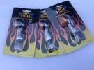 3 J&p Cycles Universal Mini Stalk Oval Turn Signals Single Filament Black/amber. Fixed Price $5.00.
